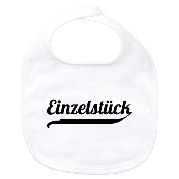 Baby Lätzchen Einzelstück Schriftzug