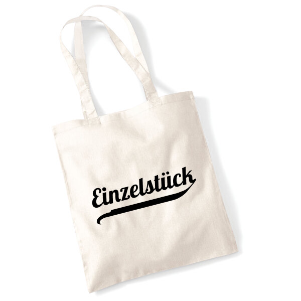 Jutebeutel Einzelstück Schriftzug 10 Liter