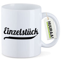 Kaffeetasse Einzelstück Schriftzug 330ml