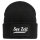 Beanie See Zeit Schriftzug Black Mütze