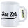 Kaffeetasse See Zeit Schriftzug 330ml