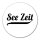 Aufkleber See Zeit Schriftzug 10cm Sticker