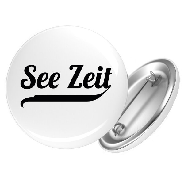 Button See Zeit Schriftzug