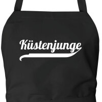 Schürze Küstenjunge Schriftzug