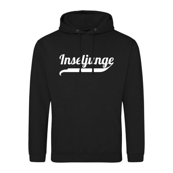 Unisex Hoodie Inseljunge Schriftzug Größe S-3XL