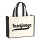 Jutetasche Inseljunge Schriftzug 21 Liter Black
