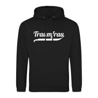 Unisex Hoodie Traumfrau Schriftzug Größe S-3XL