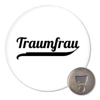 Magnet Traumfrau Schriftzug 59mm Kühlschrankmagnet...