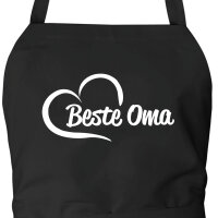 Schürze Beste Oma Herz