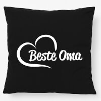 Kissen Beste Oma Herz 40x40cm