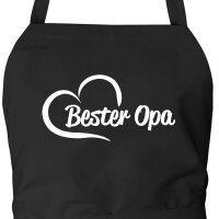 Schürze Bester Opa Herz