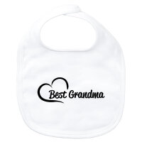 Baby Lätzchen Best Grandma Heart