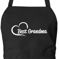 Schürze Best Grandma Heart