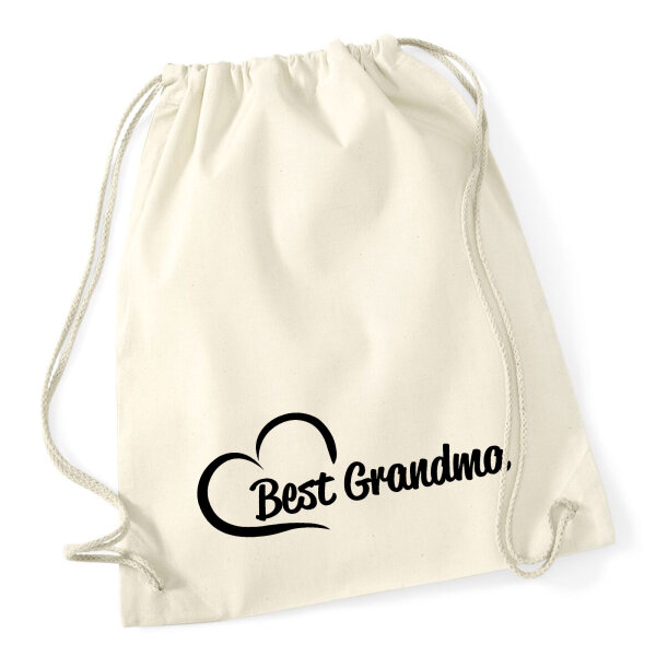 Turnbeutel Best Grandma Heart 12 Liter
