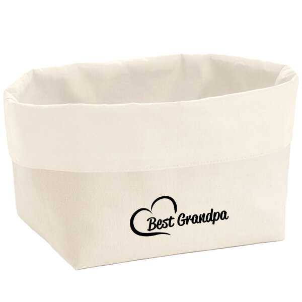 Organizer Best Grandpa Heart Aufbewahrungskorb