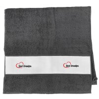 Handtuch Best Grandpa Heart 50x100cm