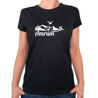 Damen T-Shirt Amrum Strandmotiv Größe XS-XXL