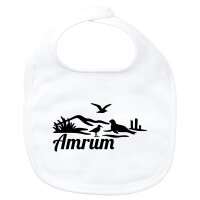 Baby Lätzchen Amrum Strandmotiv