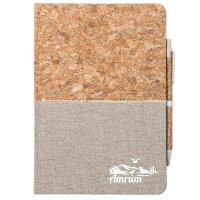 Notizbuch A5 Amrum Strandmotiv 80 Blatt inkl. Kugelschreiber