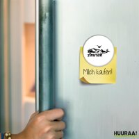 Magnet Amrum Strandmotiv 59mm K&uuml;hlschrankmagnet...