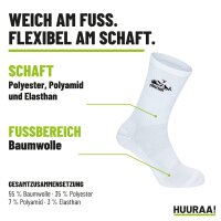 Unisex Socken Amrum Strandmotiv Baumwolle