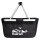 Einkaufskorb faltbar Baltrum Strandmotiv 20 Liter Tragekorb Black