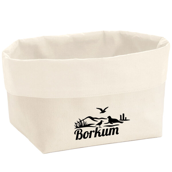 Organizer Borkum Strandmotiv Aufbewahrungskorb