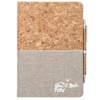 Notizbuch A5 Föhr Strandmotiv 80 Blatt inkl....