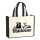 Jutetasche Hiddensee Strandmotiv 21 Liter Black