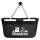 Einkaufskorb faltbar Hiddensee Strandmotiv 20 Liter Tragekorb Black
