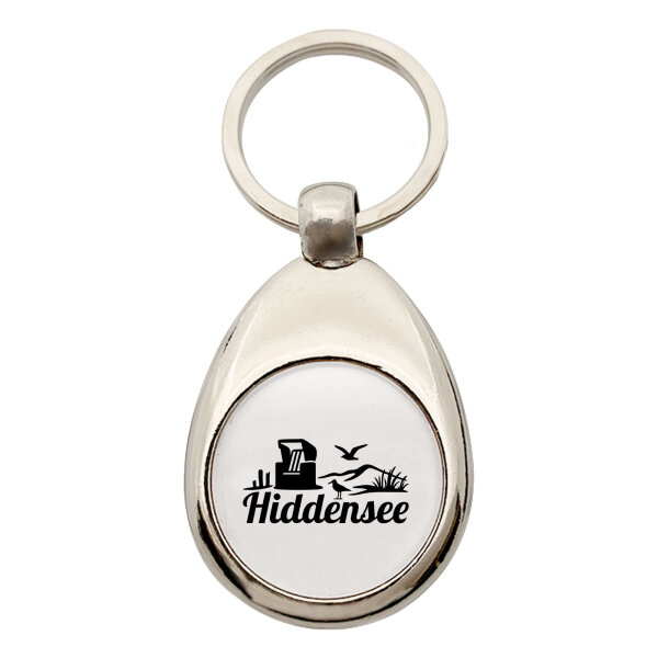 Schlüsselanhänger Hiddensee Strandmotiv