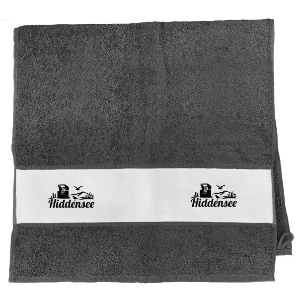 Handtuch Hiddensee Strandmotiv 50x100cm