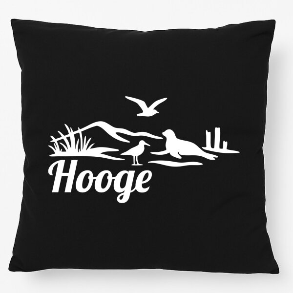 Kissen Hooge Strandmotiv 40x40cm