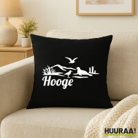 Kissen Hooge Strandmotiv 40x40cm