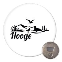 Magnet Hooge Strandmotiv 59mm K&uuml;hlschrankmagnet