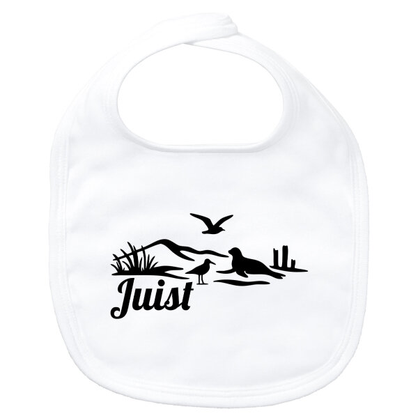 Baby Lätzchen Juist Strandmotiv