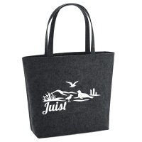 Filzshopper Juist Strandmotiv, 22 Liter