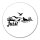 Aufkleber Juist Strandmotiv 10cm Sticker