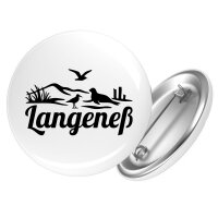 Button Langeneß Strandmotiv