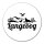Aufkleber Langeoog Strandmotiv 10cm Sticker