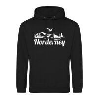 Unisex Hoodie Norderney Strandmotiv Größe S-3XL