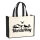 Jutetasche Norderney Strandmotiv 21 Liter Black
