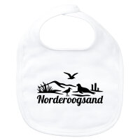 Baby Lätzchen Norderoogsand Strandmotiv