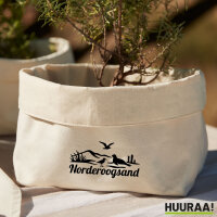 Organizer Norderoogsand Strandmotiv Aufbewahrungskorb