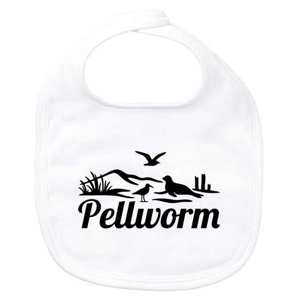 Baby Lätzchen Pellworm Strandmotiv