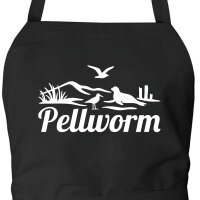 Schürze Pellworm Strandmotiv