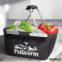 Einkaufskorb faltbar Pellworm Strandmotiv 20 Liter...