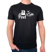 Herren T-Shirt Poel Strandmotiv