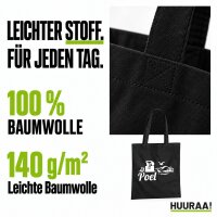 Jutebeutel Poel Strandmotiv 10 Liter