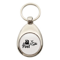 Schlüsselanhänger Poel Strandmotiv